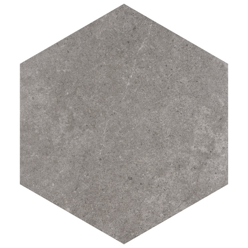 Traffic Hex 9" x 10" Porcelain Field Tile