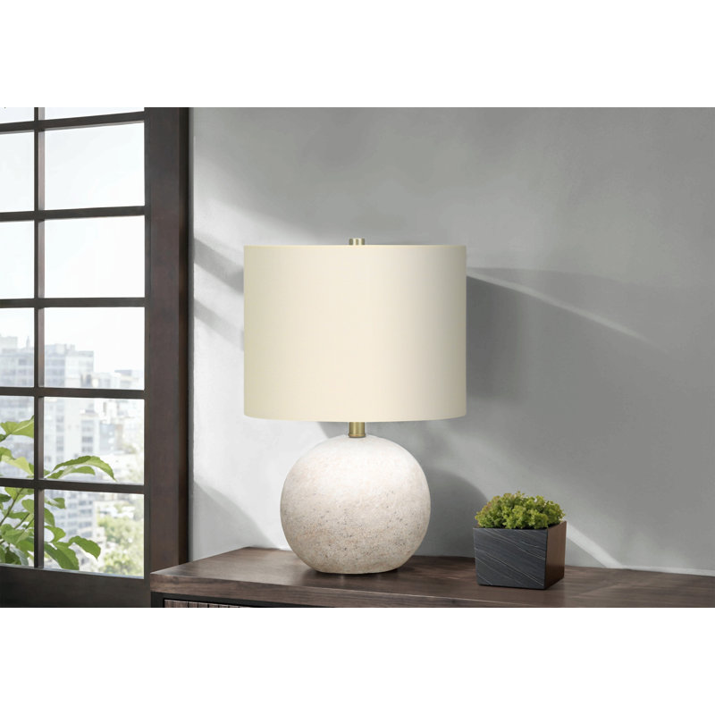 Lighting, 20"H, Table Lamp, Gray