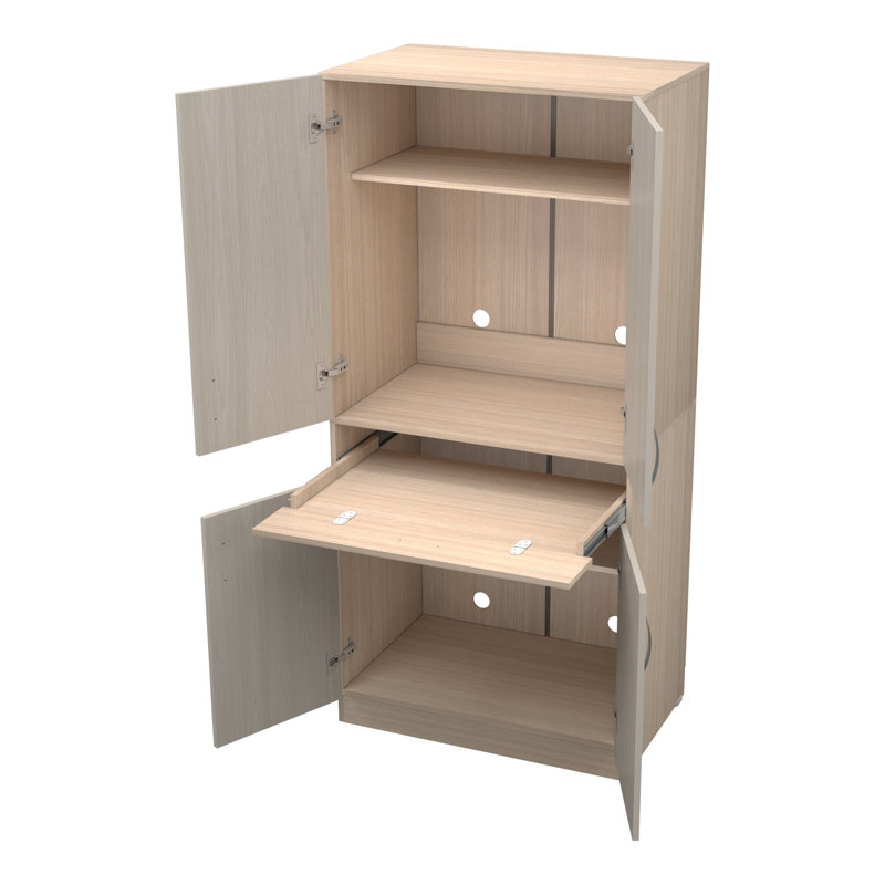 Bluxome Synthetic Laminate Armoire Desk