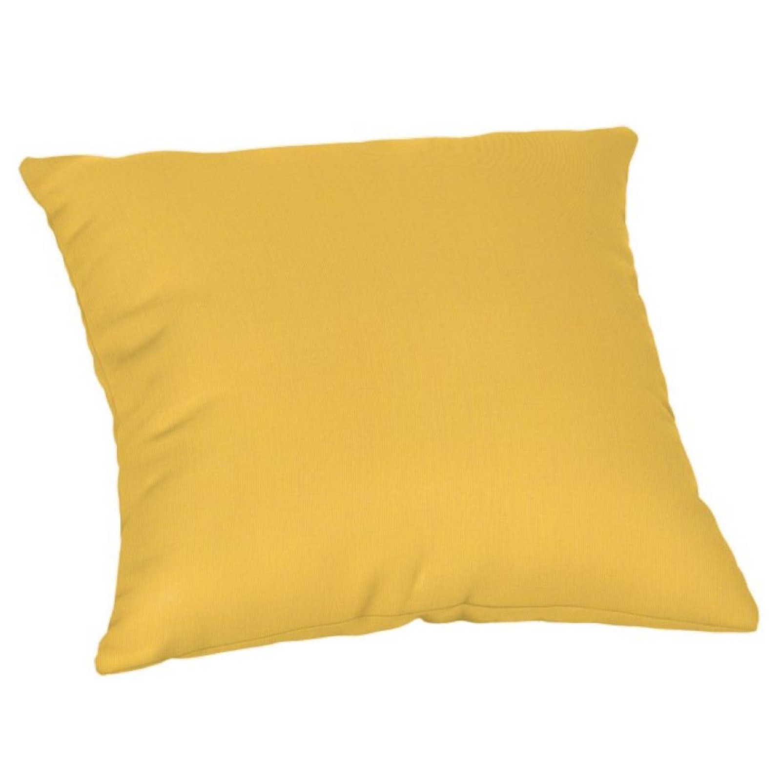 Sunbrella® Throw Pillow, 18"H x 18"W, Spectrum Daffodil Sunbrella®