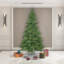 Mixed Country Slim 12' Green Pine Artificial Christmas Tree