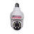 Light Bulb Security Camera, HEX Power 360 Degree Pan Tilt Panoramic IP Camera, Smart Home Surveillance Camera