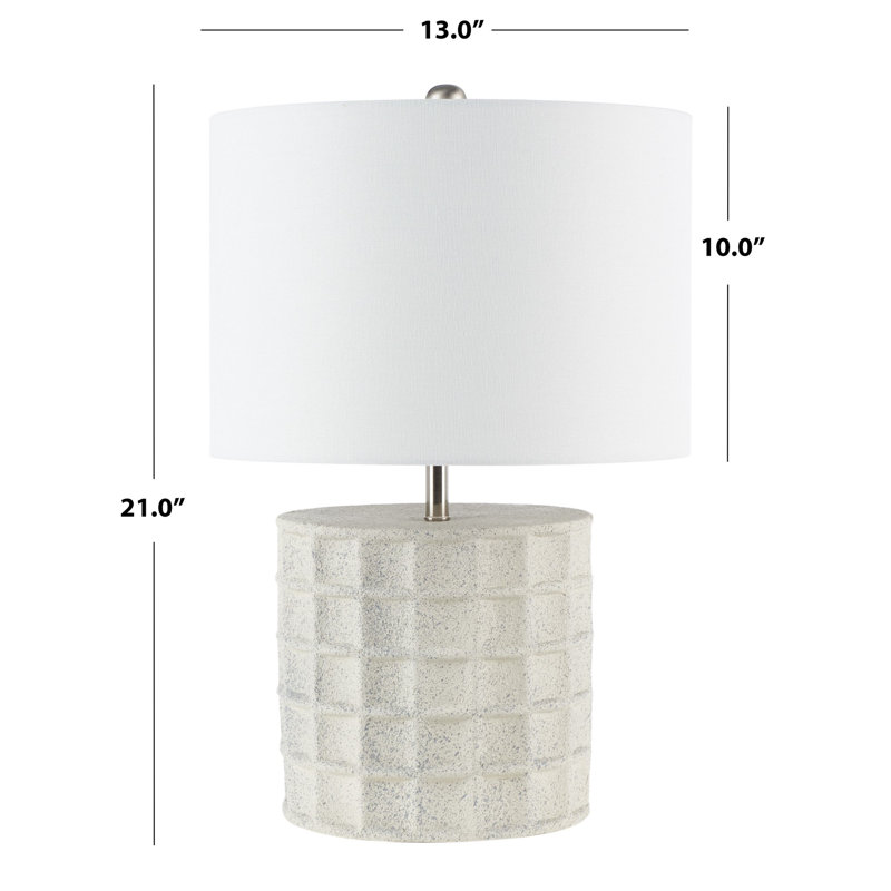 Naseeba Ceramic Table Lamp, White