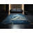Soft Plush Fairborn Tulum Ruins Rustic Block Print Area Rug in Gray – Navy Binding-588714644