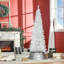 Arbre de Noël artificiel au crayon, arbre de Noël mince avec extrémités de branches réalistes-963097021