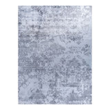 Overdyed One-of-a-Kind 9' 1" X 12' 1" Hand Knotted Area Rug