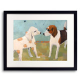 Meet And Greet Print by Phyllis Adams