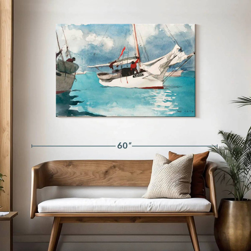 Fishing boats key west Aletra, H 30 po x l 45 po