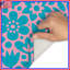 Tapis de bain à motif floral-1355236050