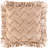 Fringed Wool Blend Reversible Pillow Cover-541529154