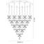 28 - Light Polished Chrome LED Pendant