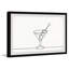 Cocktail Line - Single Picture Frame Print-1755907424