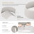 Solid Color Plastic Tree Collar-50922476-50922479