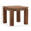 Micah 24" Wide Reclaimed Teak Sidetable, Medium Brown