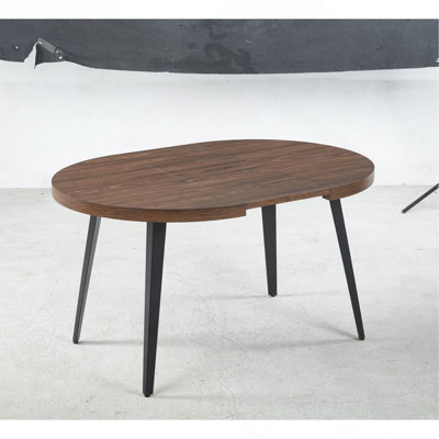 Extendable Table,Dinning Table,Metal Leg,MDF Top,100/140/180X100x75cm