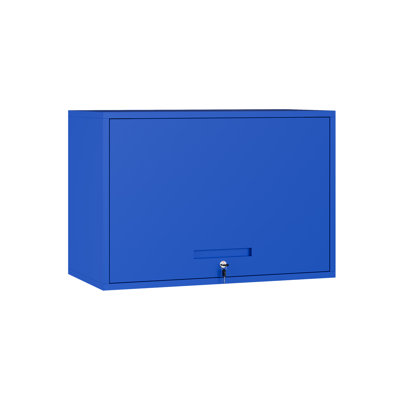 Armoire de rangement simple en acier (H 21,6 po x l 31,5 po x P 15,7 po)