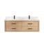 Meuble-lavabo double 60 po avec plateau Cristo-1470691774