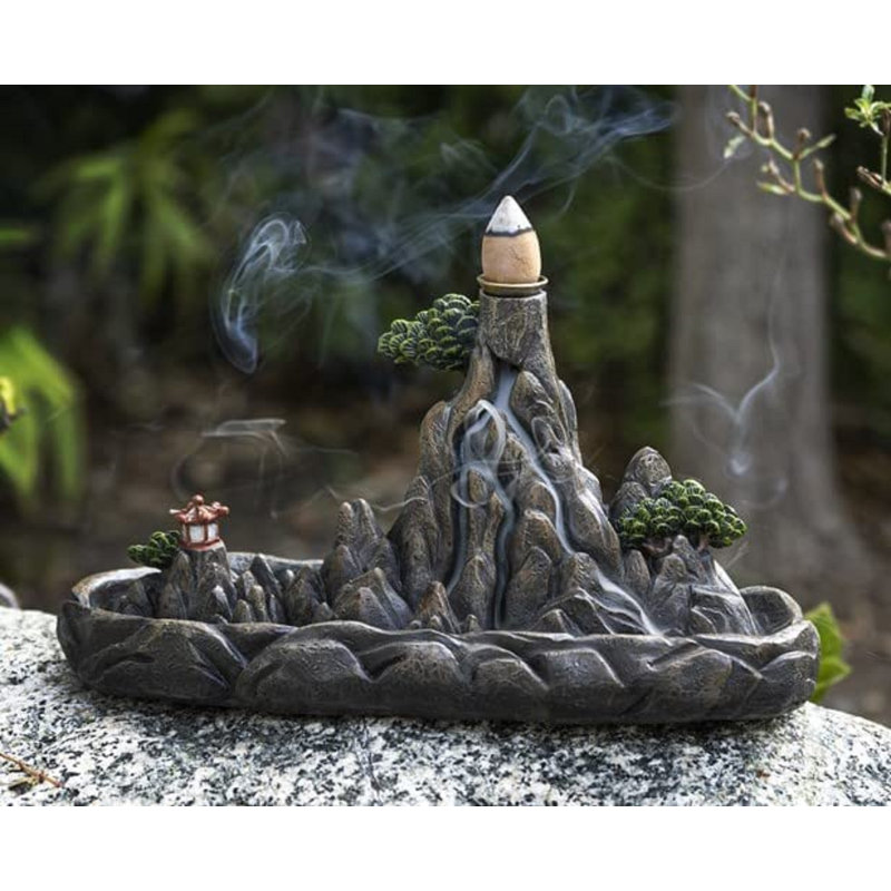 Figurine de temple bouddhiste zen Kelli Pines