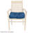 Outdoor 20" x 20" Square Seat Cushions - Blue-242493613