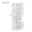 Lit escamotable avec 1 tablette de rangement latérale, lit escamotable avec armoire-1096562487