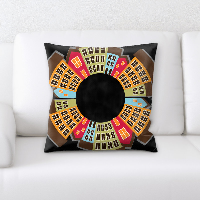 Coussin cityscape _