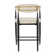 Maconay Upholstered Counter Stool with Metal Frame