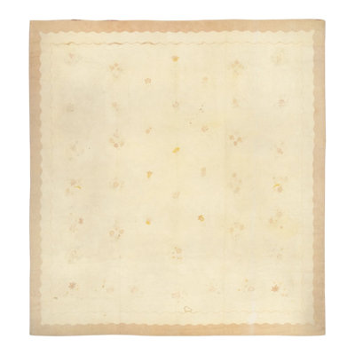 Oversized Vintage Hooked Floral Wool Rug by Rug & Kilim, 1950-1959