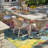 SUNSHINE Multicolored Bubbles Design Performance Outdoor Rugs Green/Multi Pink/Yellow-83453884