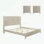 Ensemble de chambre à coucher 3 pièces avec un très grand lit et 2 tables de chevet-1913710022-1913710017