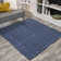 Pata Hand Woven Chunky Jute Navy Rug