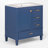 Megghan 30.03'' Single Bathroom Vanity with Ceramic Top-288705790
