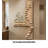LED luminous wall decor with artificial greenery in cream style-1185221273