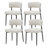 Amous Curved Back Upholstered Dining Chairs Set For Dining Room, Kitchen, Living Room-1801567571-1782430559