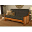 Futon double Bridyn avec matelas inclus-1798013368