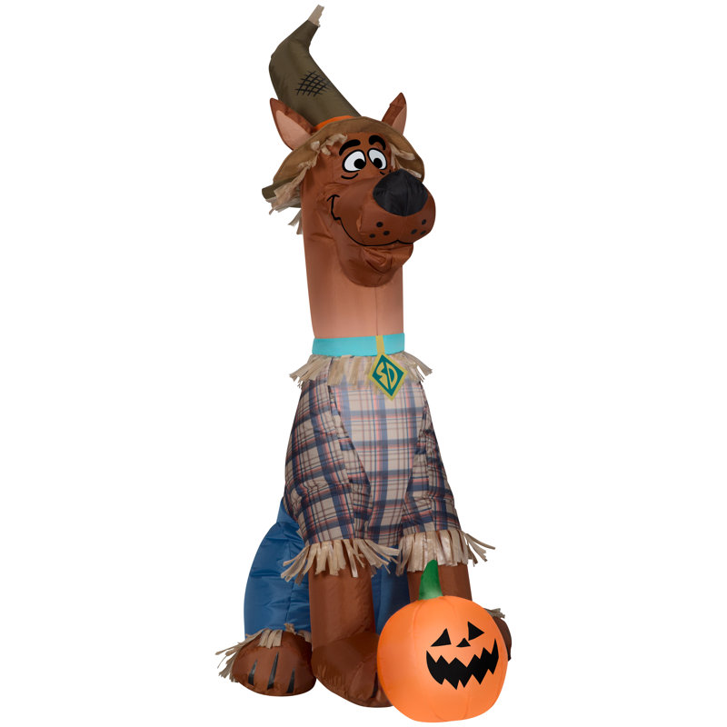 Bouée gonflable Scooby comme épouvantail Warner Brothers