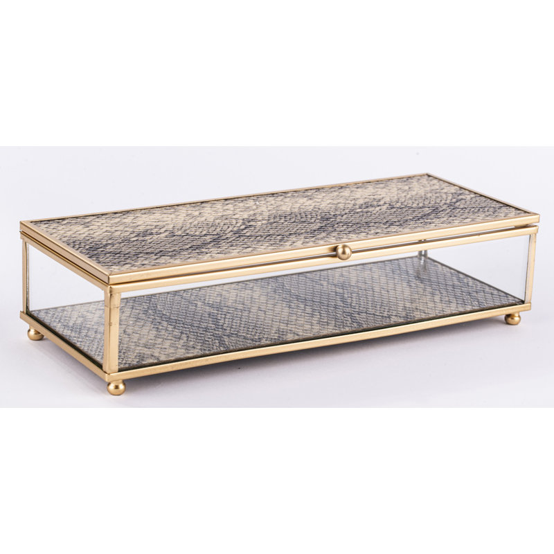 Glass Jewelery Box +