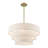 4 - Light Dimmable Drum Chandelier-254080605-254080604