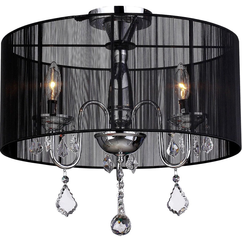 Crofton Fabric Flush Mount