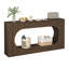 Console en noyer avec tiroir