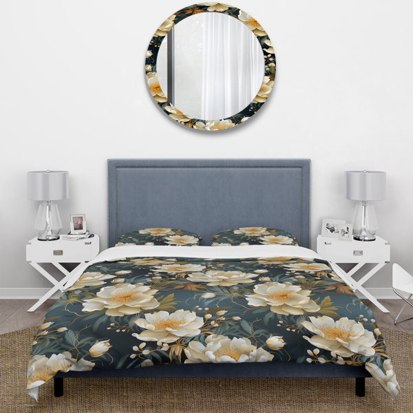 Bless international Airial Floral Duvet Cover Set | Wayfair