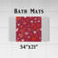 Rideau de douche avec tapis de bain-1373601334