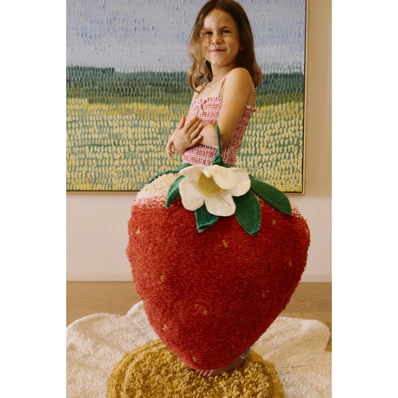 Floor Cushion Strawberry