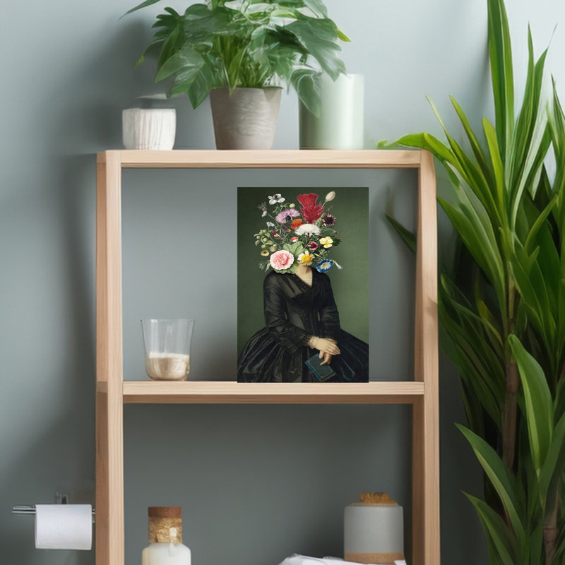 The Book About Gardening Classic Elegant Portrait, H 18 po x l 12 po