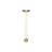Luminaire suspendu 2 lumières Detisha