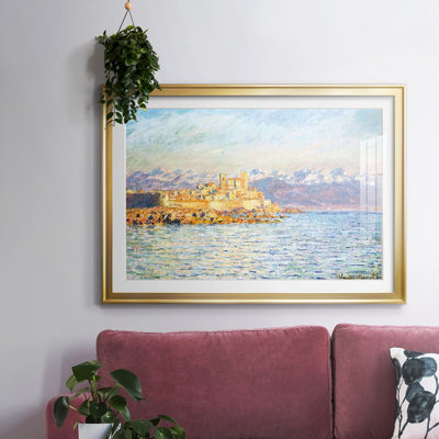 La baie d'Antibes, 1888, reproduction d'art sur papier