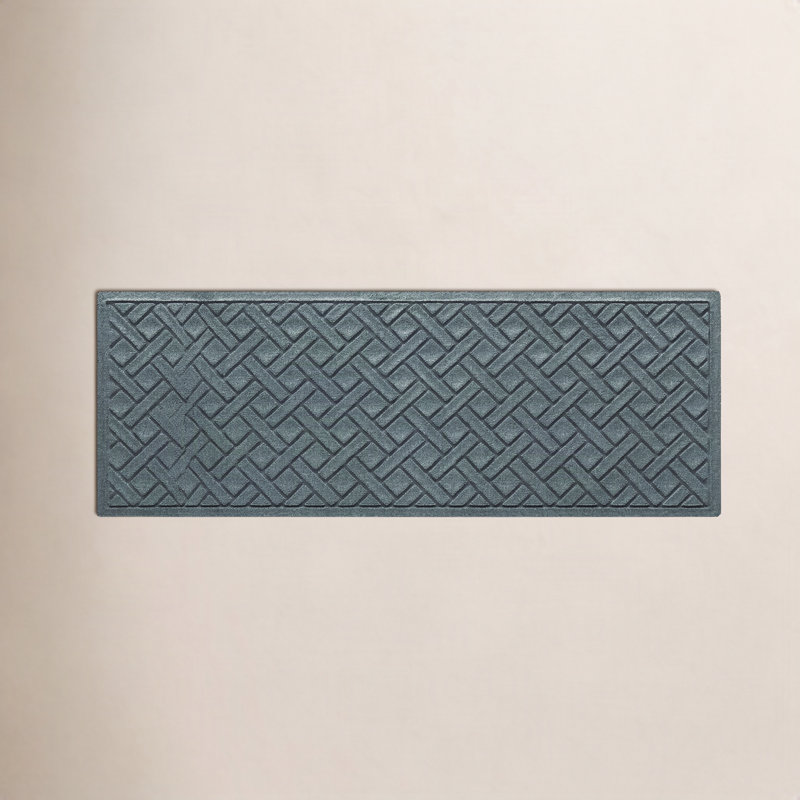 Paillasson intérieur 22 po x 60 po WaterHog®, Pierre bleue, H 0,375 po x l 60 po x P 22 po
