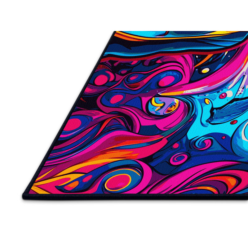 Trance Cosmos Rug, Rectangle 2' x 3'