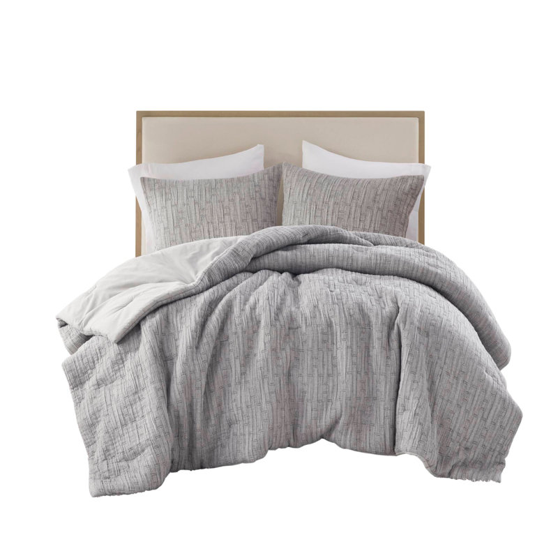 3 PCSSoft Bedding Sets, Chocolate, Cal.King Duvet Cover + 2 Additional Pieces