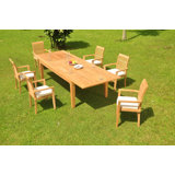 Knollview Outdoor 11 - Piece Teak Dining Set