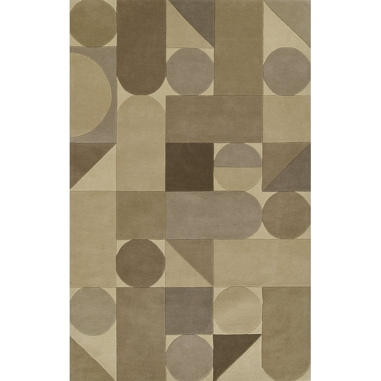 Delmar Wool Geometric Indoor Rug